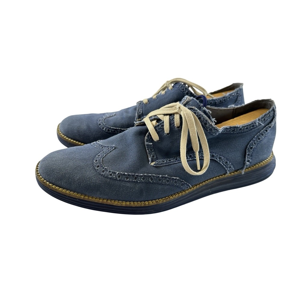 Cole Haan‎ Oxford Distress Denim Men's Sneakers Size 11